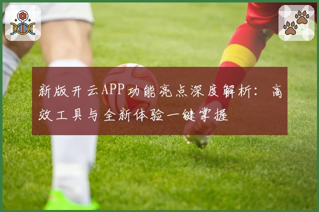 新版开云APP功能亮点深度解析：高效工具与全新体验一键掌握